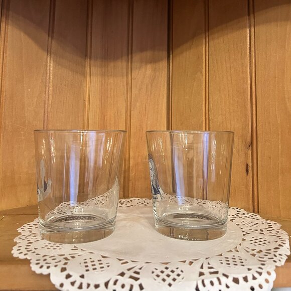 Vintage Libbey President Whiskey Glasses - Set of 2 Clear Glass Tumblers - Picture 5 of 5